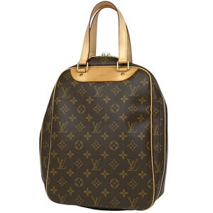 Louis Vuitton Excursion Shoe Case Handbag Monogram Brown